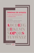 Deletreos de armonía : Ensayos de poesía española contemporánea